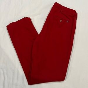 Men's Polo by Ralph Lauren Red Chino Pants | Size 34x34